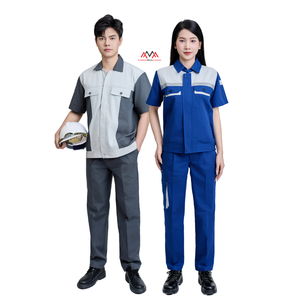 Vêtements de travail professionnels grande taille bleu noir pour ouvrier du bâtiment et du pétrole et du gaz - Product Image 2