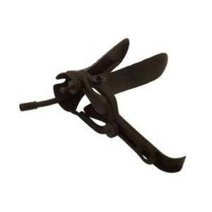 Espéculo ginecológico profesional Medium Graves con sistema integrado de extracción de humo para procedimientos cervicales con láser y Clic - Product Image 1