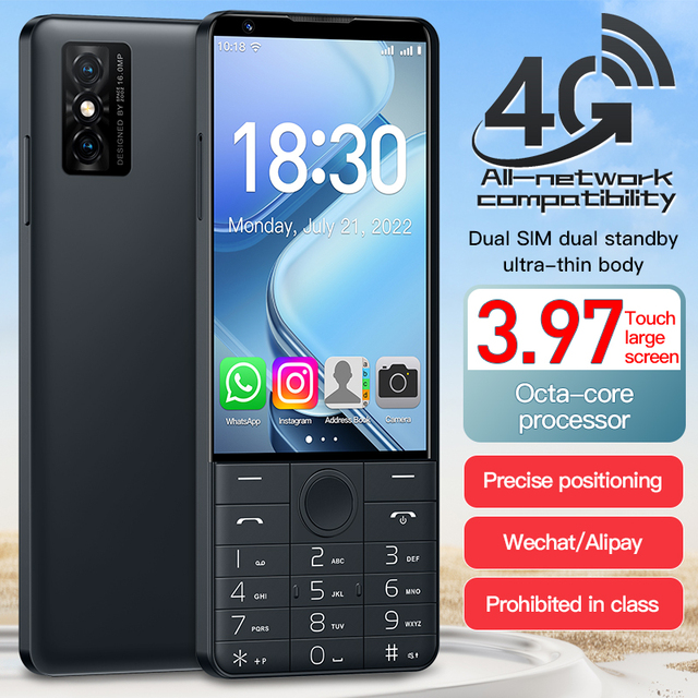 OEM Wholesale 4G LTE Android 14 Qwerty Keyboard Octa Core Dual SIM Smartphone Custom Brand Logo French Global Multi-language USA