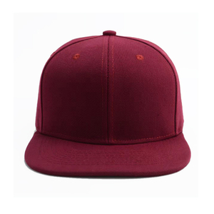 Logo de broderie bouffante personnalisé unisexe, Polyester/coton Snapback chapeaux ajustés hommes chapeaux réglables avec logo personnalisé - Product Image 1