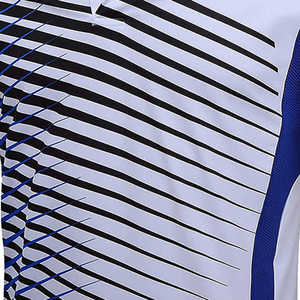 Nuevo verano de los hombres de ganchillo sólido para camisa de manga corta botón Casual bolsillo - Product Image 4
