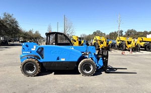 Genie GTH-5519 Rough Terrain Telehandler 4X4 <b>Gasoline</b> Powered With Hydraulic Side Shifter And Three Stage Mast - Product Image 2