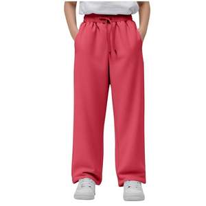 Oversized Wide Leg Sweatpants 450Gsm Baggy <b>Loose</b> <b>Fit</b> Polyester/Cotton Fleece Thick <b>Jogger</b> Pants Mid Waist Casual High Street <b>Men</b> - Product Image 5