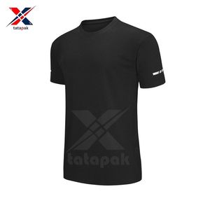 เสื้อฟุตบอลโพลีเอสเตอร์แห้งเร็วมาตรฐานส่งออกโลโก้ทีมออกแบบได้ตามต้องการ - Product Image 1