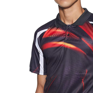 Tissu Respirant Slim Fit Hommes Sublimation Polo Dernière Conception D'été Porter Hommes Polos À Prix Pas Cher - Product Image 6