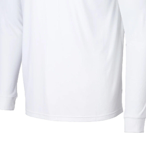 เสื้อตกปลาคอกลมสีขาวของผู้ชายเสื้อ UPF40 + ความชื้นและระบายอากาศสำหรับเสื้อตกปลากลางแจ้ง - Product Image 4