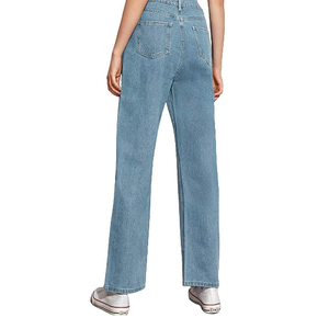 Pantalones Vaqueros de Invierno para Mujer, Talla Grande, Cintura Media, Cómodos, Elásticos, Ajustados, Modernos e Informales, Venta al Por Mayor - Product Image 5