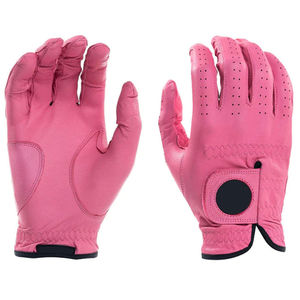 Gants de golf en cuir véritable de qualité supérieure unisexe pour adultes 100% Gants de golf antidérapants pour hommes, avec logo durable et plusieurs couleurs au choix Sports - Product Image 1