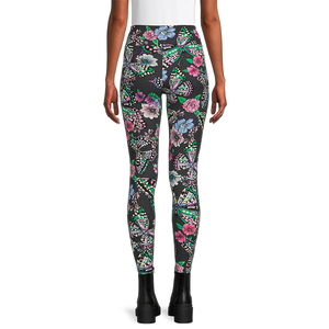 Legging de fitness personnalisé à sublimation pour femmes Leggings de fitness taille haute personnalisés pour dames - Product Image 4