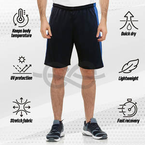 Shorts de course pour hommes de qualité supérieure poches séchage rapide léger 5 "Shorts d'entraînement de gymnastique et d'athlétisme pour hommes entraînement Jogging entraînement - Product Image 2