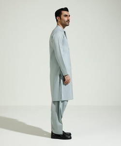 Shalwar Kameez pour hommes, haute qualité, couleur unie, haute conception, vêtements d'hiver et d'été avec poches pour les fêtes - Product Image 2