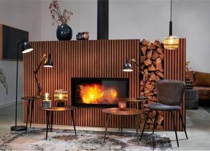 Table d'appoint ronde en métal aluminium Bronze antique Table d'appoint moderne pour salon Décoration de chambre à coucher Table d'appoint pour salon - Product Image 5