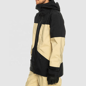 Veste de snowboard personnalisée de qualité supérieure, matelassée, imperméable, respirante, coupe-vent, pour hommes - Product Image 3