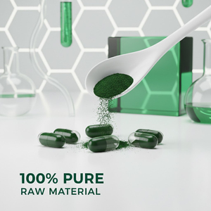 Kapsul Spirulina Organik 500mg Suplemen Superfood Pendukung Kekebalan Tubuh Detoks Alami Peningkat Energi Vegan - Product Image 6