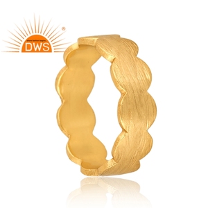 Anillo de Plata de Ley 925 chapado en oro de 18k, joyería fina - Product Image 4