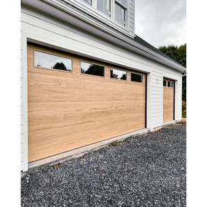 Porte <span class=keywords><strong>de</strong></span> <span class=keywords><strong>garage</strong></span> <span class=keywords><strong>automatique</strong></span> résidentielle à bas <span class=keywords><strong>prix</strong></span>, en aluminium noir sans cadre, en verre - Product Image 2