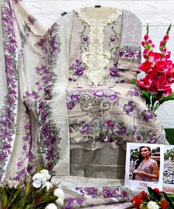 Vêtements islamiques Jibab classique Dubaï pour femmes musulmanes Abaya 2 pièces en coton robe élégante en lin modeste Abaya d'hiver - Product Image 3