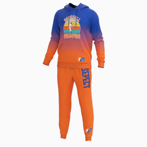 Vente en gros de survêtements à fermeture éclair personnalisés pour hommes 100% coton ensemble d'hiver décontracté et confortable de haute qualité avec logo de sublimation taille XL - Product Image 3