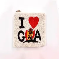 Bolsos de Noche y Carteras de Mano Indias Vintage con Cuentas y Cierre de Cremallera, Tamaño Personalizado para Bodas y Fiestas