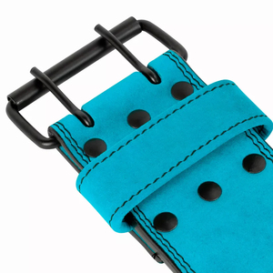 Ceinture de musculation en cuir véritable à double boucle pour la protection de la taille, l'entraînement aux soulevés de terre, la sécurité en salle de sport, la musculation - Product Image 2