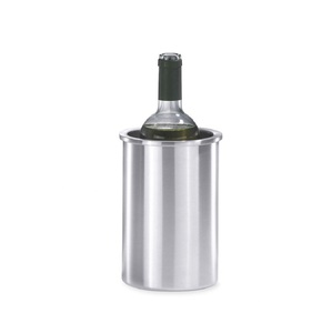 Fabricant d'arrivée fraîche en acier inoxydable Double paroi bouteille de vin refroidisseur seau Champagne bière seau à glace refroidisseur - Product Image 1