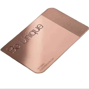 맞춤형 칩 빈 금속 스마트 카드 nfc RFID 금속 카드
