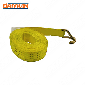 Nhiệm Vụ Nặng Nề 4 Tấn 50Mm Hàng Hóa Lashing Vành Đai 8M Tie Xuống Ratchet Dây Đeo Với Đôi J Móc Việt Nam Nhà Sản Xuất Cho Hậu Cần - Product Image 3