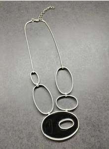 Top Selling Multicolour Resin Pendant With Leather Cord Pendant <b>Necklaces</b> Epoxy Resin Pendant Accessories Jewelry Sets - Product Image 5