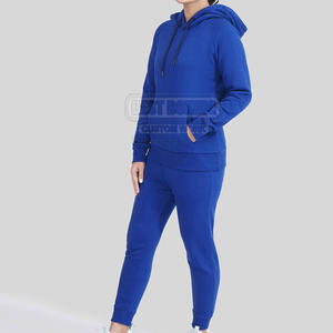 Mode tendance porter nouveau look femmes survêtements à manches longues 100% coton fait femmes survêtements - Product Image 6