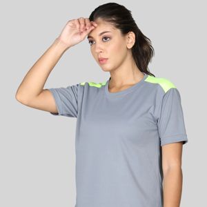 Camiseta de fitness elegante y transpirable para mujer, de alta calidad y secado rápido, ideal para gimnasio, correr y yoga - Product Image 2