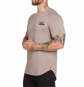 T-shirt manches courtes pour hommes, vente en gros, costume de Sport, respirant, Fitness, musculation musculaire, - Product Image 5