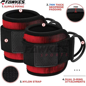 Fitness Gear Gym Cheville Sangles Pour Unisex Workouts Haltérophilie De Protection Personnalisé Logo & design Cheville Sangles - Product Image 3