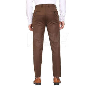 Pantalon décontracté en toile pour hommes Léger Respirant Conception personnalisée Motif droit Fabriqué au Pakistan Prix bas - Product Image 2