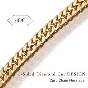 Maravillosas ventas calidad excepcional 50cm longitud K18 6DCW 20g enlace de moda desgaste ocasional collar de cadena de diseñador - Product Image 3