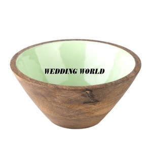 Proveedor de cuenco de chocolate de madera de alta calidad, cuenco dulce de mesa de Ramadán, cuenco de chocolate de lujo más vendido - Product Image 1