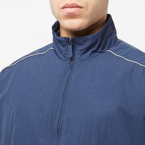 Chaqueta Cortavientos de Nailon de Alta Calidad, Transpirable, a la Moda, al por Mayor, Repelente al Agua, con Capucha, Forro de Malla, Talla Grande para Hombre - Product Image 3