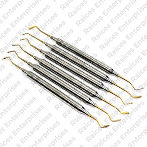 Ensemble d'instruments dentaires en acier inoxydable de bonne qualité, prix bon marché, dernière conception, ensemble de remplissage dentaire pour source d'alimentation manuelle à vendre - Product Image 2