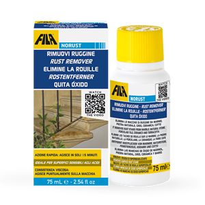 FILA Surface Care Solutions NORUST Rust Stain Remover Liquid Non-Acidic Rust Cleaner Viscous Metal Oxidation Removal <b>Detergent</b> - Product Image 1