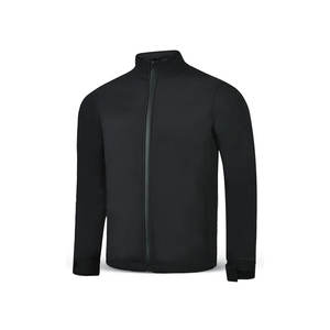 <b>Men's</b> Waterproof Softshell Jackets <b>Fleece</b> Lining Winter <b>Work</b> Uniform Coats for Hiking Stand Collar Front Zipper OEM Service - Product Image 2