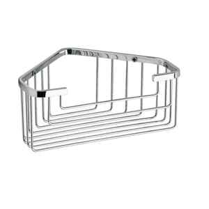 Porte-savon d'angle en fil d'acier inoxydable pour douche, accessoires de bain et de toilette - Product Image 1