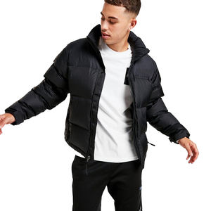 Chaqueta Acolchada Ligera de Invierno para Hombre, a la Moda, Resistente al Viento, Tejido de Lana Ecológico, Servicio Casual OEM - Product Image 2