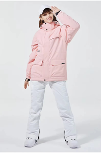 Overoles de Invierno para Mujer, Talla Grande, Impermeables, con Calefacción, para Esquí, Deportes de Nieve, con Capucha de Piel, Trajes para Deportes de Invierno - Product Image 3