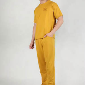 Camisetas y pantalones de algodón con logotipo personalizado Ropa de entrenamiento y jogging Camisetas y pantalones de hombre - Product Image 4