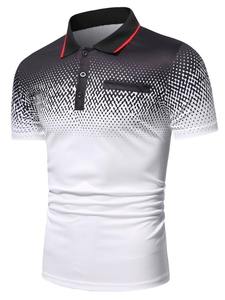 Vente en gros de t-shirts polo de golf 100% coton sur mesure pour hommes polos tricotés respirants décontractés de haute qualité pour hommes - Product Image 2