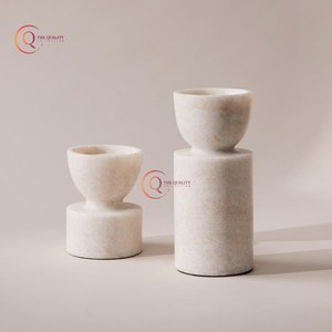 Nuevo soporte de vela de mármol, tarro de vela único, elegante mármol Natural, mesa hecha a mano, vajilla para bodas y fiestas, soporte de vela - Product Image 4