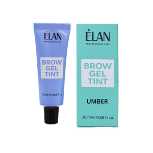 ELAN Professional Line Vegan BROW GEL TINT Umber Long-lasting 20 ml - Product Image 1