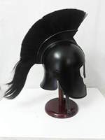 Instruments de décoration pour la maison casque d'armure médiévale de Troie Achille casque spartiate de chevalier croisé pour Cosplay portable