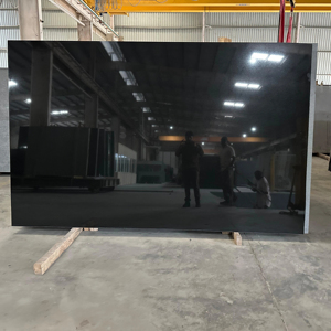 Bloques de baldosas pulidas de granito negro absoluto Natural de cantera India directa para uso en escaleras exteriores de baño moderno - Product Image 2