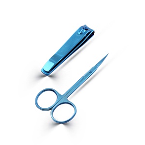 Coupe-ongles et ciseaux à ongles personnalisés avec logo, en acier inoxydable à pointe fine, dernier modèle - Product Image 5