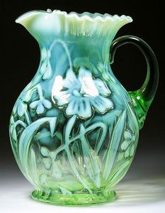 Jarra de agua de resina de poliéster de diseño clásico de cocina con textura de resina con patrón de remolino de albaricoque acuático para regalos de Navidad de cocina - Product Image 1